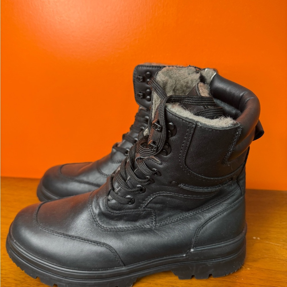 Pajar Black Leather Men's Boots